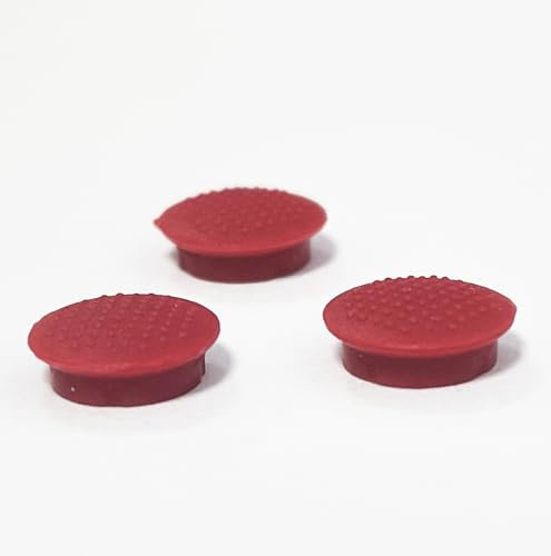 Fleshy Leaf TrackPoint-Tastatur-Maus, 3,0 mm, rote Kappe, Ersatz für Lenovo Thinkpad X1 Carbon Gen 7, 8, 9, 10, 11, 12/X1 Yoga Gen 4, 5, 6, 7, 8/X13 Gen 2, 3, 4/X13s Gen 1/X1 Extreme Gen 4, 5 Serie