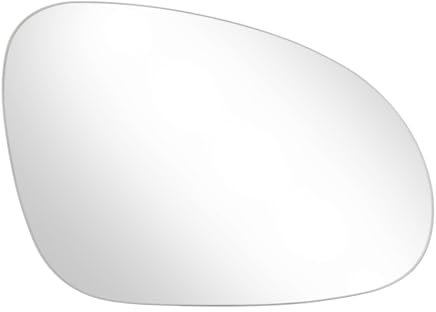 Mingke Spiegelglas Ersatz für Volkswagen (VW) Golf 5 MK5 2003 bis 2009,Passat B5.5 B6 2003 bis 2011,Jetta 2005 bis 2010 Rechts Beifahrerseite Beheizbar Außenspiegel Glas mit Trägerplatte