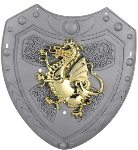 VALICLUD Schild Spielzeug Kampfrüstungsspielzeug Leistungsschild Cosplay-Schild Für Kinder Ritterrüstung Für Kinder Spielzeug Für Kinder So Tun, Als Ob Spielzeug Wäre Figur Silver Abs