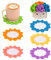 Hwtcjx Aiguilles à Crochet Set, Ensemble de 6pcs Crochet à Tricoter, Kits de Crochet pour Adultes Débutants, Aiguille à Crochet, Kit Crochet Débutant Complet Adulte, Crochet Kit Sous-verres