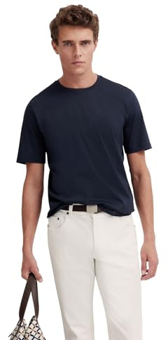 bugatti Herren T-Shirt Kurzarm 8350-75060C modern, Baumwolle, bequem, sportlich, klassisch, Sommer, Alltag
