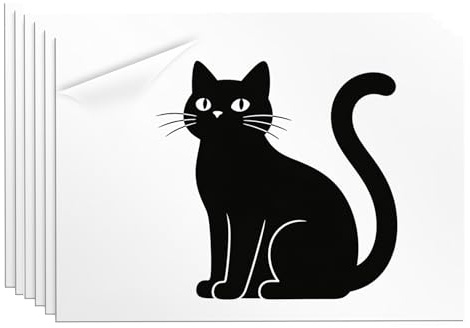 Laser Material, ABS Kunststoffplatte, Gravurschilder Rohlinge 30x20 cm 1,3mm, Laser Rohlinge zum Gravieren,Gravurplatte für DIY Zeichen Bastel Schneiden, 6 Stück (Schwarz auf Weiß)