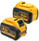 QUPERR 2PCS 18V/54V Replacement for Dewalt Battery Lithium-ion Large Capacity 9000mAh DCB609 DCB606 DCB547 DCB548– Compatible with Dewalt 18V 54V Power Tools
