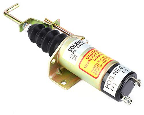 Marhynchus 3405T 12 V Kraftstoffabschaltmagnetventil für Elektrische Generator-langlebige und Stabile Leistung, aus Hochwertigem Material, Geeignet für Elektrogenerator