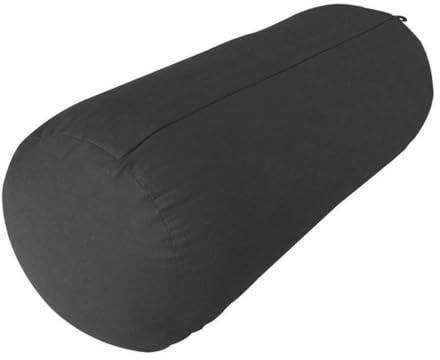 Bausinger Yogarolle, gefüllt mit Schurwolle (anthrazit, 27 x 65 cm)