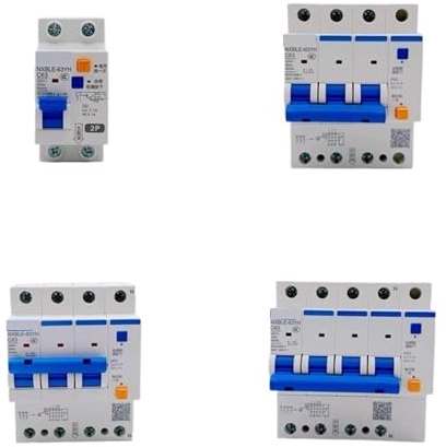 Disjoncteur différentiel NXBLE-63YH 100 mA 0,1 A, interrupteur magnéto-thermique NXBLE 32 A 40 A 63 A 125 A(1P N,40A)