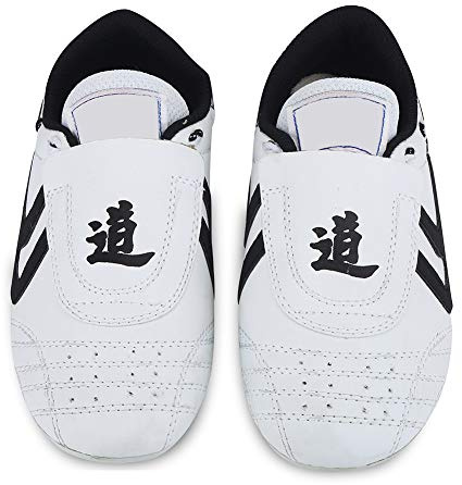 Zapatos de Artes Marciales Zapatos de Taekwondo, Niños Adolescentes Zapatos de Entrenamiento de Artes Marciales Zapatos de Karate de Boxeo Deportivo para Taekwondo, Boxeo, Kung Fu, Taichi