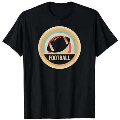 American Football Retro Style Target T-Shirt