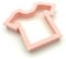T-Shirt Football Cookie Cutter Fondant Cake Decorating (2 inches)
