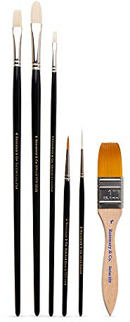 Rosemary & Co : The Jason Morgan Lot de 6 pinceaux Basic Wildlife