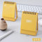 Kalender Kalendarien 2021 Einfache Mini-Desktop-Papier Einfache Kalender Dual Daily Scheduler Tischplan Jährlicher Agenda Organizer Kalender Terminkalender (Color : 3)