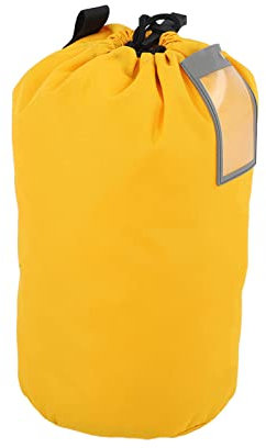 Climbing Equipment Storage Bag, Yellow Rock Climbing Rope Storage Bag, Waterproof Rope Storage Bag, Multifunctional Rope Storage Backpack(15L)