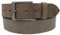 AnnaMatoni Herren Leder Gürtel in Rind Leder 3,3mm stark Vintage Look mit Metall Dorn Schließe in antik schwarz siber gebürstet(Nickelfrei) 4cm Breit Herren Ledergürtel (grau 700, TW100)