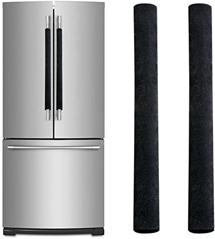 Tuzsocr 4pcs Refrigerator Door Handle Covers,Washable Antiskid Protector, Kitchen Appliance Protector,Handles Antiskid Protector Gloves For Fridge Oven Keep Off Fingerprints, Liquid, Oil Stain