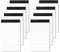 Notizblock Klein A7 8 Stück, Notizblock A7 Liniert Mini Schreibblock 30 Blatt pro Block Kleine Notizblöcke A7 Mini Notizblock 80 g/m² Taschen Notizblock Ersatzblöcke A7 Block Liniert für Büro Haushalt