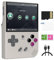 RG35XX Plus Handheld Gaming Konsole mit 3,5 Zoll IPS-Display, 64G + 128G TF Karte und 10000+ Classic Gaming, Eingebaute 3300mAH Batterie, Unterstützung 5G WiFi und Bluetooth 4.2