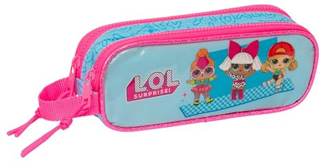 Safta Double Lol Surprise Divas Pencil Case One Size