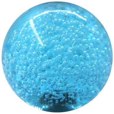 Timebid 35MM Crystal Joystick Ball Top Handle Rocker | M6 Screw Head Arcade Game Joysticks Easy-Install Replacement DIY Parts Blue