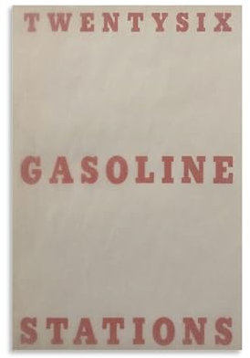 xinglang Amerikanischer Popistenkünstler Ed Ruscha, Sechsundzwanzig Tankstellen, Kunst, abstraktes Poster, Kunstwerke, Leinwandposter, Wandkunstdrucke, moderne Dekoration, 20 x 30 cm