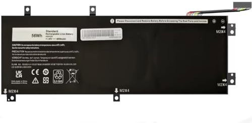 FESTAS® 11.55V 4850mAh/56Wh H5H20 5D91C M5520 Laptop Ersatz Akku für Dell XPS 15 9550 9560 9570 7590 Precision 5510 5520 5530 5540 XPS 15 9560 9570 7590 NCC3D TJDRR