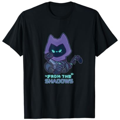 Chibi Omen Cat Valorant Gaming | Süß T-Shirt