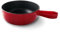 Kisag Fondue Caquelon Gusseisen Fonduetopf Käsefondue rot Kachel 20 cm 2,0 l Adelboden