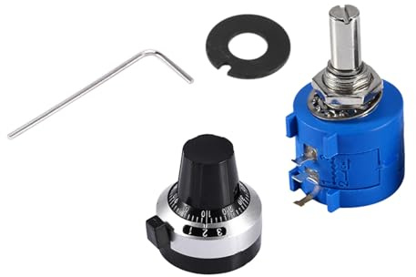3590S-2-103L Drehdrahtgewickeltes Präzisionspotentiometer, 10 Windungen, drahtgewickeltes Präzisionspotentiometer mit mehreren Drehungen, drahtgewickelte Potentiometer für Schweißgeräte