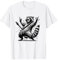 Raccoon Rock And Roll Rock&Roll Waschbär spielt Gitarre Rock T-Shirt