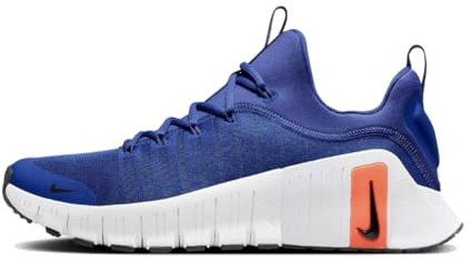 NIKE Free Metcon 6 Herren Sneaker Gym Fitness Workout Schuhe, Astronomie Blau Schwarz Weiß, 41 EU
