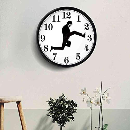 ZJchao Flip Clock, Ministerium für Dumme Spaziergänge Uhr Schmelzuhr Kit Kat Uhr Dumme Spaziergang Wanduhr für Schlafzimmer Küche Wohnzimmer, Neuheit Home Decor Geschenke