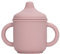 NUMNBE Tasse d'épreuves en silicone pour les déversements en toute sécurité pour les bébés pour les tout-petits (Pink)