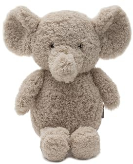 Jollein Cuddly Toy Elephant – Elephant Tales – 25 cm – Sand – Extra Soft – Soft Toy for Babies and Children – Hand Washable – Newborn Gifts – Baby Toy