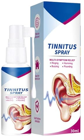 Öronspray | 30 ml känsliga öronåterställare – bärbar hörselåterställningsspray för brusreducering män kvinnor vuxna resor utomhus