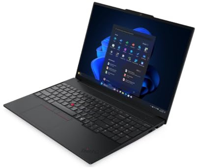 Lenovo ThinkPad E16 Gen 3 22AY - 180°-Scharnierdesign - Intel Core Ultra 7 258V - Win 11 Pro - Intel Arc Graphics 140V - 32GB RAM - 1TB SSD - 16 IPS 2560 x 1600 - Wi-Fi 6E, Bluetooth - Schwarz