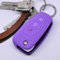 Soft Case Schutz Hülle Auto Schlüssel für Ford Mondeo Focus S-Max Fiesta Transit Remote Klappschlüssel/Farbe: Lila