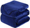 HOZY Kuscheldecke 150x200cm Dunkel Blau, Fleece Decke Sofa Decke, Warme Bettdecke Fleecedecke Couch Decken Flauschige Decke, Tagesdecke Sofaüberwurf Hundedecke Sofadecke Couchdecke flauschig