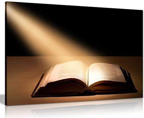 The Holy Bible Religion Canvas Wall Art Picture Print (24x16)