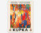 WallBUddy Kupka Exhibition Poster Frank Kupka Art Abstract Exhibition Art (61cm x 91cm)