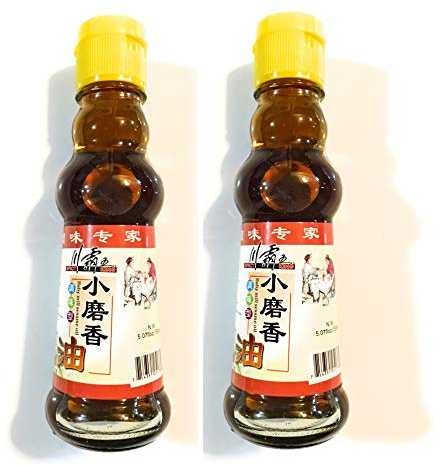 Spicy King Baby Mill Sesame Oil 5.07 Fl Oz(2 Pack) 川霸王小磨香油