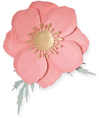 Sizzix Thinlits Stanzschablone 665081 Isländischer Mohn von Olivia Rose 3er Pack Cutting Dies, Kunststoff, Multicolore, Einheitsgröße