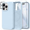 GONEZ for iPhone 15 Pro Case Compatible with Magsafe, [Screen Protector + Camera Lens Protector], Soft Silicone Shockproof Anti-Scratch Full Body Protective Phone Case 6.1 2023, Blue