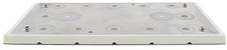ECSiNG Schleifpad, Ersatz, kompatibel mit Festool RUTSCHER RS 200/ RS 2/ RS 100/ RS, 1 Schleifplatte, Elektrowerkzeuge, Zubehör 225 x 115 mm