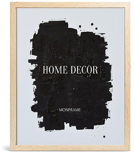 Bilderrahmen Chloe 20mm Profilbreite - 33x98 cm Sonoma Holzoptik – Schmaler Rahmen aus MDF Holz mit Acrylglas