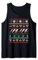 Ugly Christmas Ski Jumping Outfit Ski Jumper Tank Top