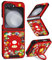 Oqplog for Z Flip 5 Case Cute Cartoon Case for Samsung Flip 5 with Ring Holder for Women Girly Funny Trendy Unique Fashion Galaxy Z Flip 5 Phone Case for Samsung Galaxy Z Flip 5, Mushroom Maliao