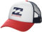 Billabong Herren Classic Trucker Hat Sonnenhut, rot/weiß/blau, Einheitsgröße