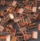 15mm Rose Gold Metal Binder Foldback Clips Bulldog/Paper Clips/Binder Clips File Paper Money Receipts File Clamps, Planner Organiser Office, Store, Kitchen Multifunction Pcs (60 Clips)