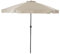 Aremar Sombrilla Terraza Exterior Grande Octogonal 3 Metros de Diámetro, Sombrilla Jardín Grande 244 x 300 cm. (Beige)