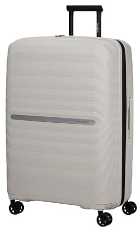 Samsonite Neo Flux - Spinner L, Erweiterbarer Koffer, 75 cm, 109/121 L, Beige (Warm Neutral)