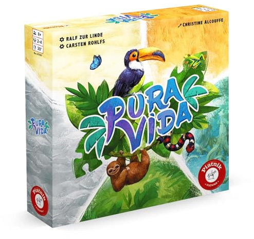 Pura Vida - Flora und Fauna in Costa Rica - Ein kniffliges Plättchen Legespiel
